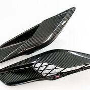 C7 Corvette ConceptZ Supercharged Z06 Nowicki Carbon Fiber Rear Quarter Intake Ducts, Pair